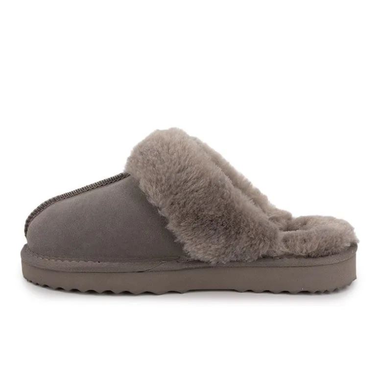 Chausson fourré fausse fourrure semelle épaisse Femme KELARA