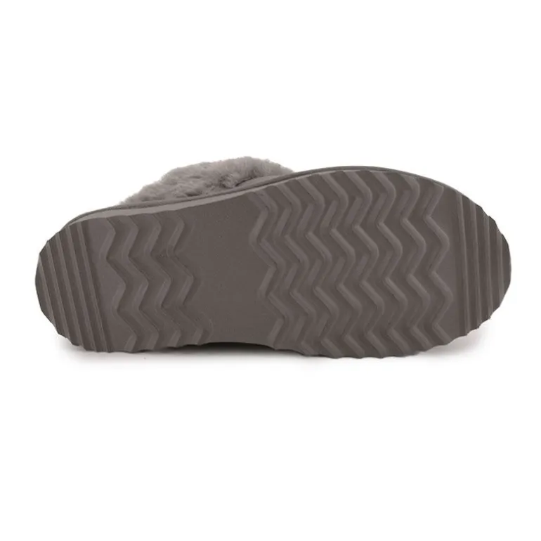 Chausson fourré fausse fourrure semelle épaisse Femme KELARA