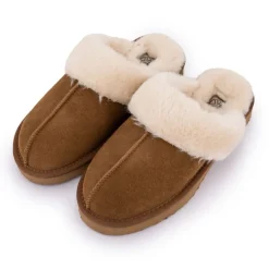 Chausson fourré fausse fourrure semelle épaisse Femme KELARA