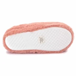 Chaussons fausse fourrure pompon antidérapant Claire Femme ETINCELLE