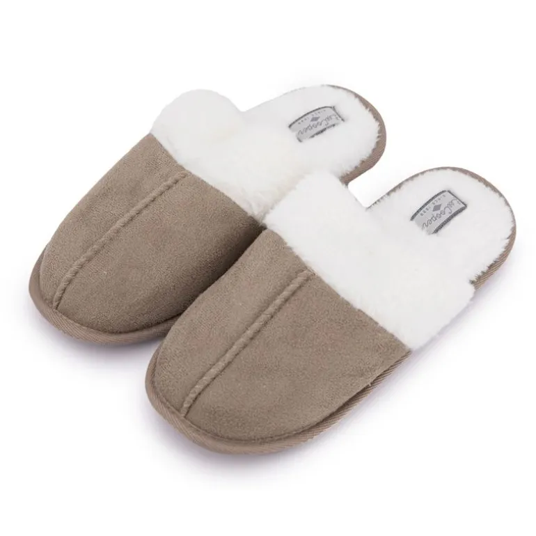 Chaussons Fourrés Fausse Fourrure Femme LEE COOPER