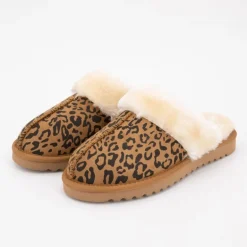 Chaussons fourrés léopard Femme LOVETT