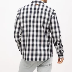 Chemise à carreaux pieter coton Homme DEELUXE 74