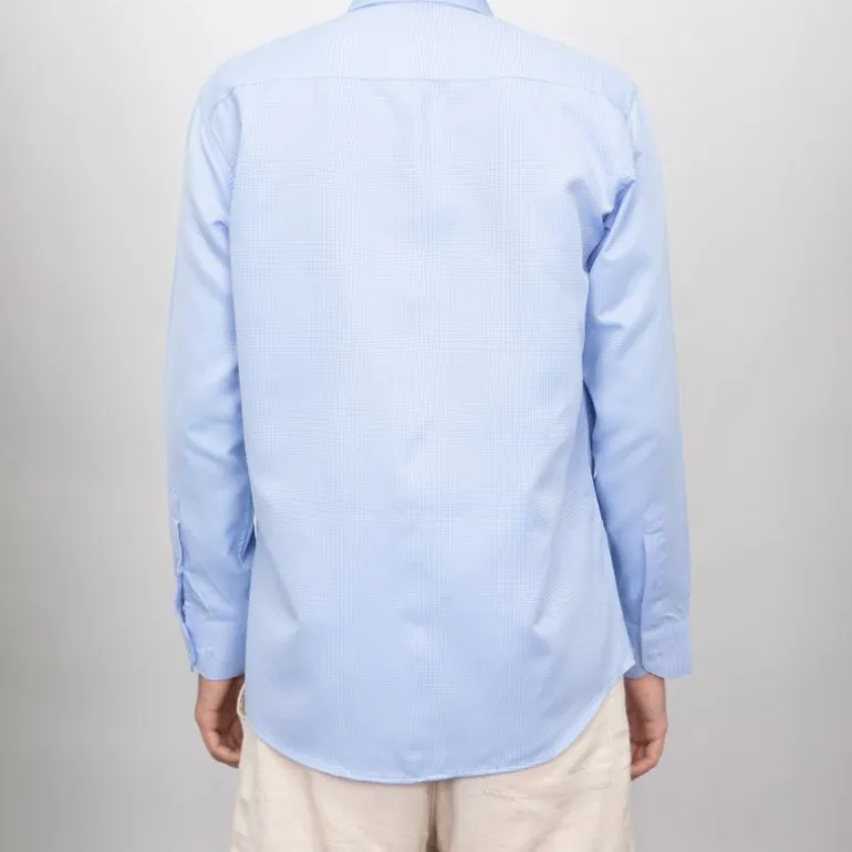 Chemise à petits carreaux en coton Homme BILL TORNADE