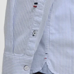 Chemise à rayures infinity oxford coton Homme JACK & JONES