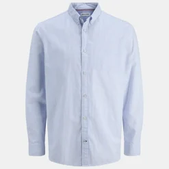 Chemise à rayures infinity oxford coton Homme JACK & JONES