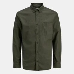Chemise ajustée coton mélangé regular fit Homme JACK & JONES