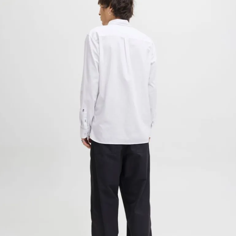 Chemise blanche oxford regular fit Homme JACK & JONES