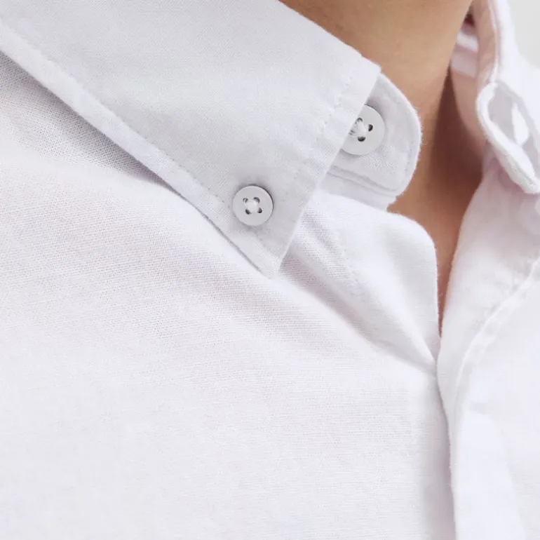 Chemise blanche oxford regular fit Homme JACK & JONES