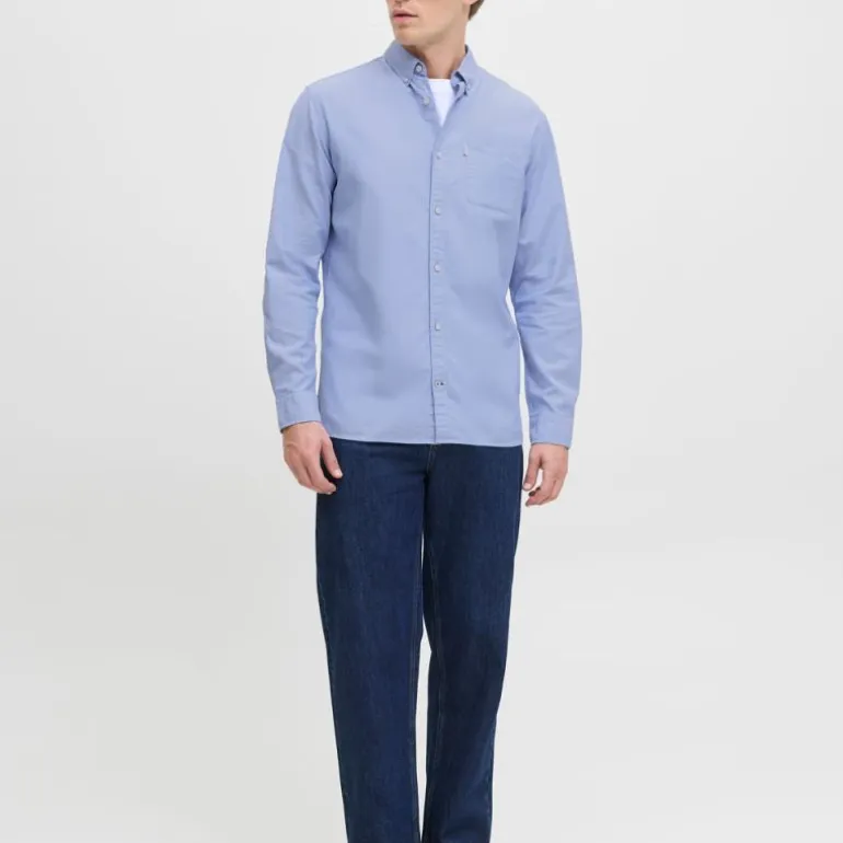 Chemise blanche oxford regular fit Homme JACK & JONES