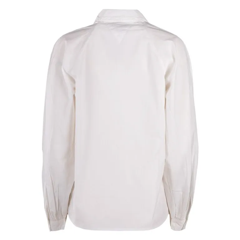 Chemise blanche regular 100% coton Femme TOMMY HILFIGER