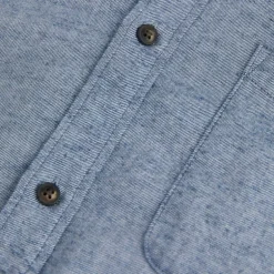 Chemise classique bleu gris coton mélangé regular fit Homme JACK & JONES