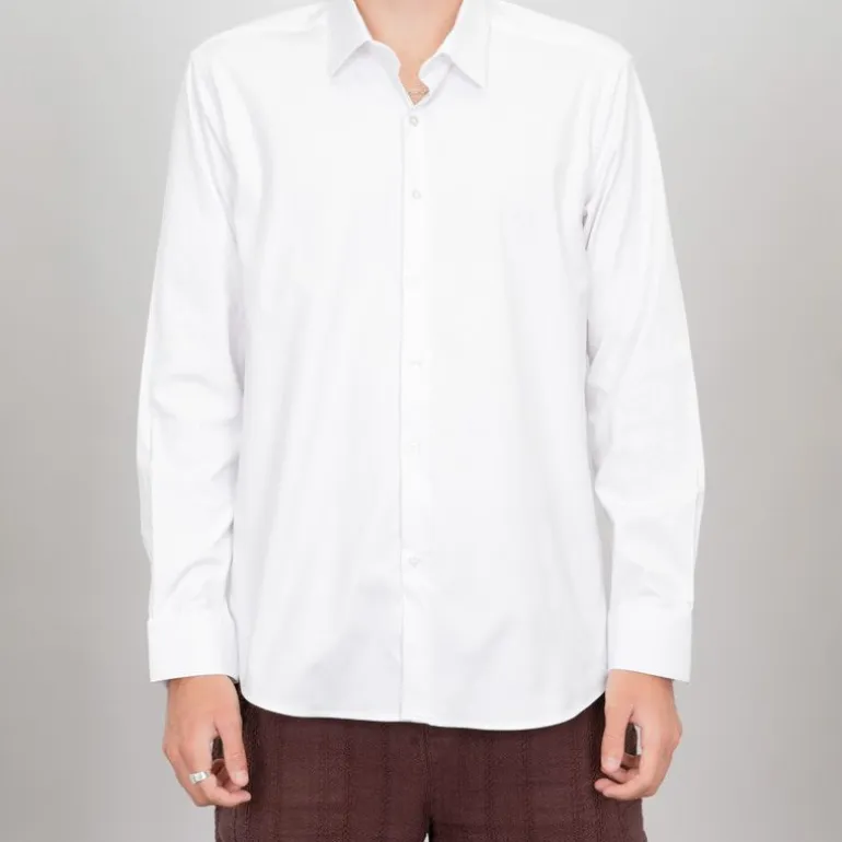 Chemise classique coton à enfiler Homme BILL TORNADE