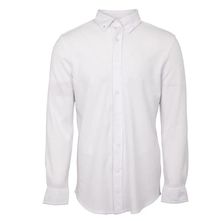 Chemise classique tissu chiné en coton Homme BILL TORNADE