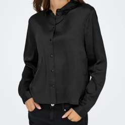 Chemise col à sequins fifi effet satiné regular Femme JDY