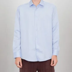 Chemise de ville oxford blanche en coton Homme BILL TORNADE