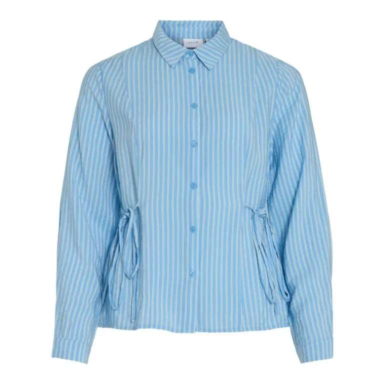 Chemise dogma à rayures à nouer Femme VILA