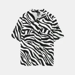 Chemise d'été fluide imprimé zèbre Femme VERO MODA