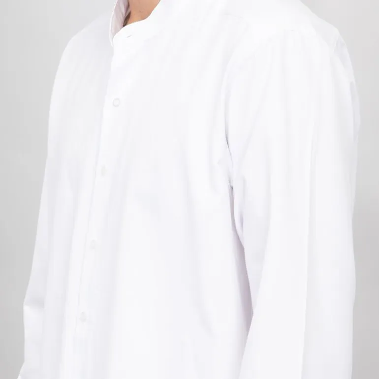 Chemise estivale coton col mao Homme BILL TORNADE