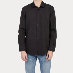 Chemise imprimee noire albert Homme JEAN-LOUIS SCHERRER