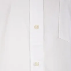 Chemise longue coton blanche regular Femme TOMMY HILFIGER