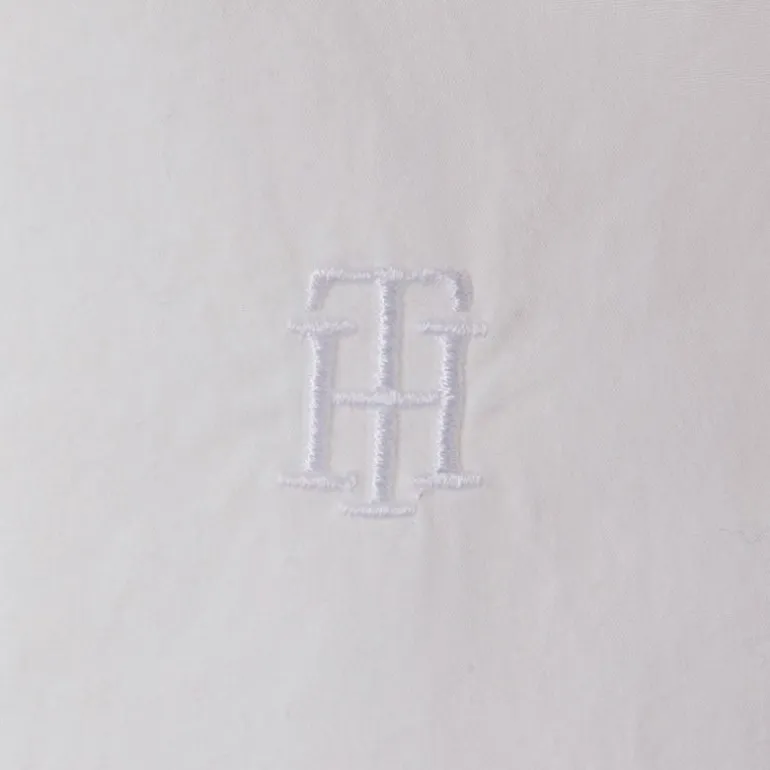 Chemise longue coton blanche regular Femme TOMMY HILFIGER