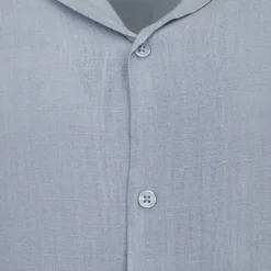 Chemise manches courtes lin mélangé Homme PANAME BROTHERS