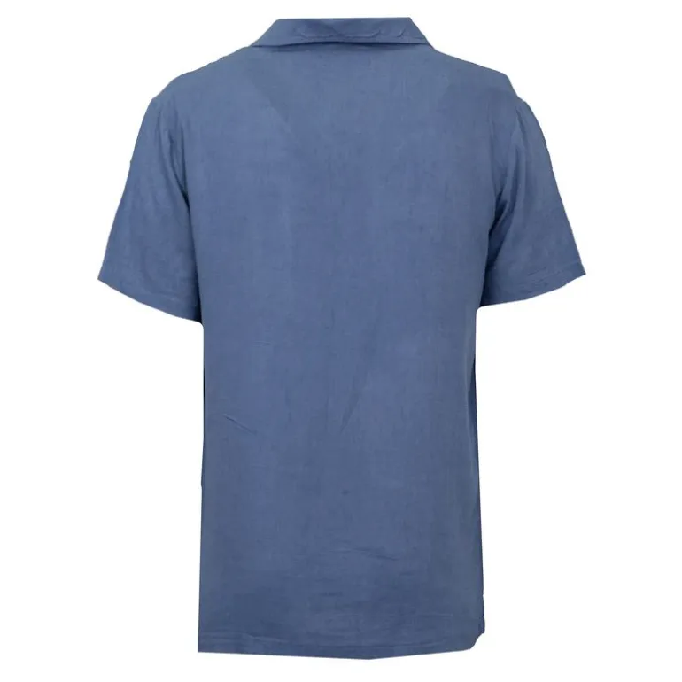 Chemise manches courtes lin mélangé Homme PANAME BROTHERS