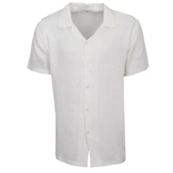 Chemise manches courtes lin mélangé Homme PANAME BROTHERS