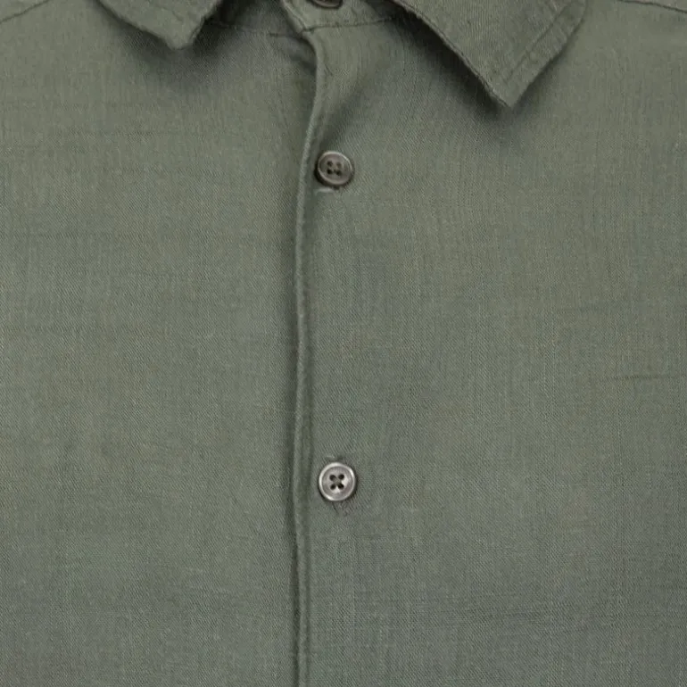 Chemise manches longues lin mélangé Homme PANAME BROTHERS