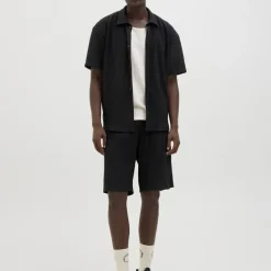 Chemise sergé manches courtes interlude Homme JACK & JONES