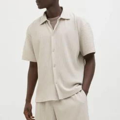 Chemise sergé manches courtes interlude Homme JACK & JONES