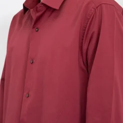 Chemise unie coton classique Homme BILL TORNADE