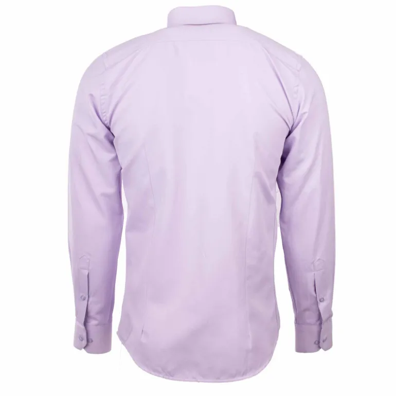 Chemise unie manches longues regular Homme BILL TORNADE