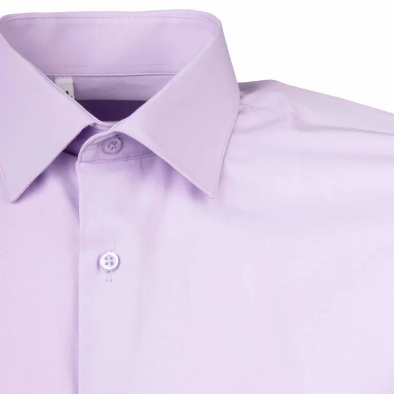 Chemise unie manches longues regular Homme BILL TORNADE