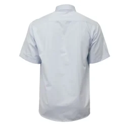 Chemise unie mc regular noire bill302 Homme BILL TORNADE