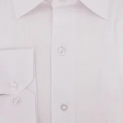 Chemise unie regular fit coton aspect lin Homme BILL TORNADE