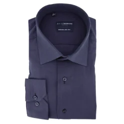 Chemise unie regular fit coton aspect lin Homme BILL TORNADE