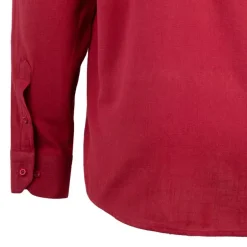 Chemise unie regular fit coton aspect lin Homme BILL TORNADE