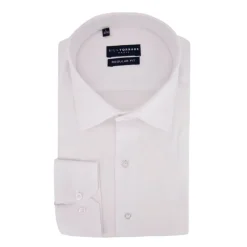 Chemise unie regular fit coton aspect lin Homme BILL TORNADE