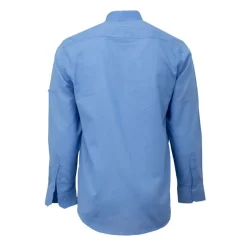 Chemise unie regular fit coton aspect lin Homme BILL TORNADE