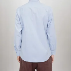 Chemise vichy bleu clair coton Homme BILL TORNADE