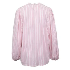 Chemisier rayé rose Caisy col V Femme LA PETITE ETOILE