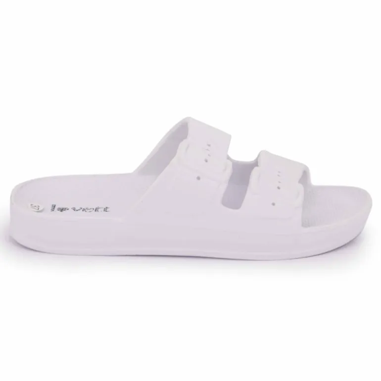 Claquette uni caoutchouc Femme LOVETT