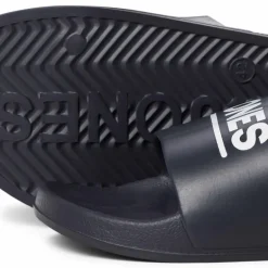 Claquette/mules uni avec logo Homme JACK & JONES