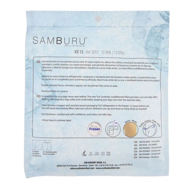Collant freshness ice12 Femme CECILIA DE RAFAEL