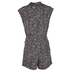 Combishort imprimé fantaisie noir et blanc Femme DEELUXE 74