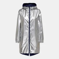 Coupe vent à capuche réversible night sky Femme ONLY