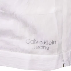 Crop top bretelles blanc motif Femme CALVIN KLEIN