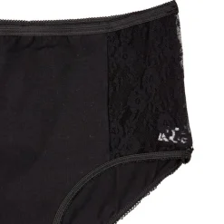 Culotte coupe midi côté dentelle Femme LINGERIE AU FEMININ